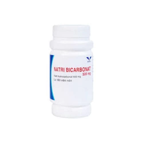 Natri bicarbonat 500mg Bidiphar - Giảm các triệu chứng trong nhiễm trùng tiết niệu